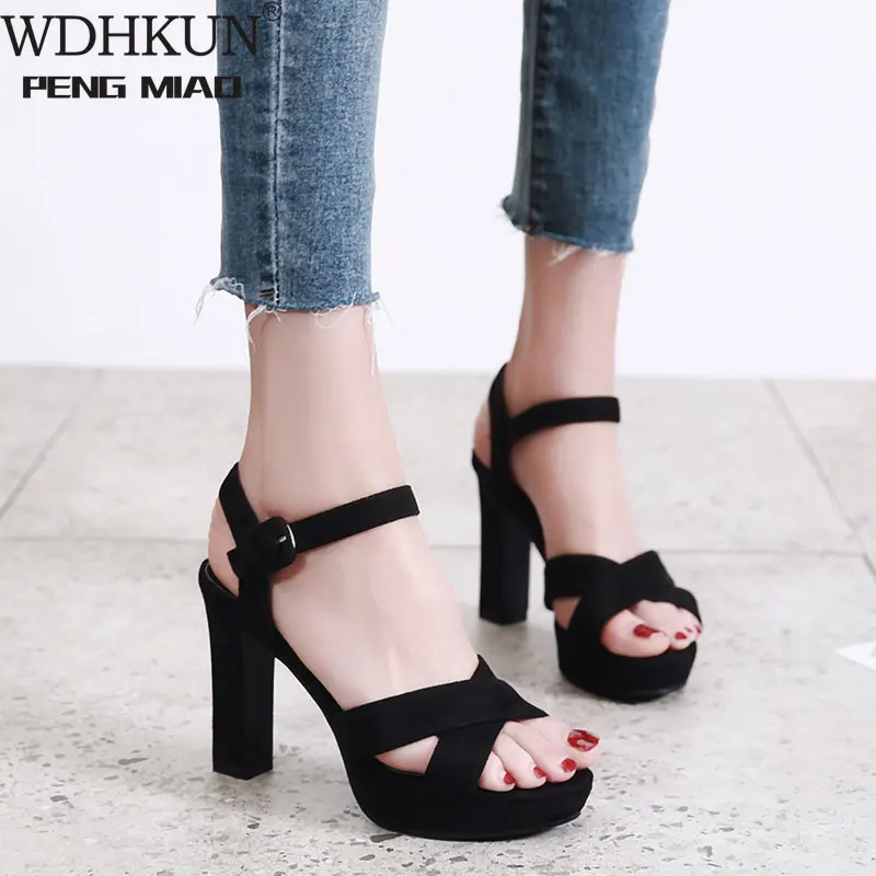 

Женские босоножки на высоком каблуке 10 см, однотонные сандалии-гладиаторы с открытым носком, лето 2021