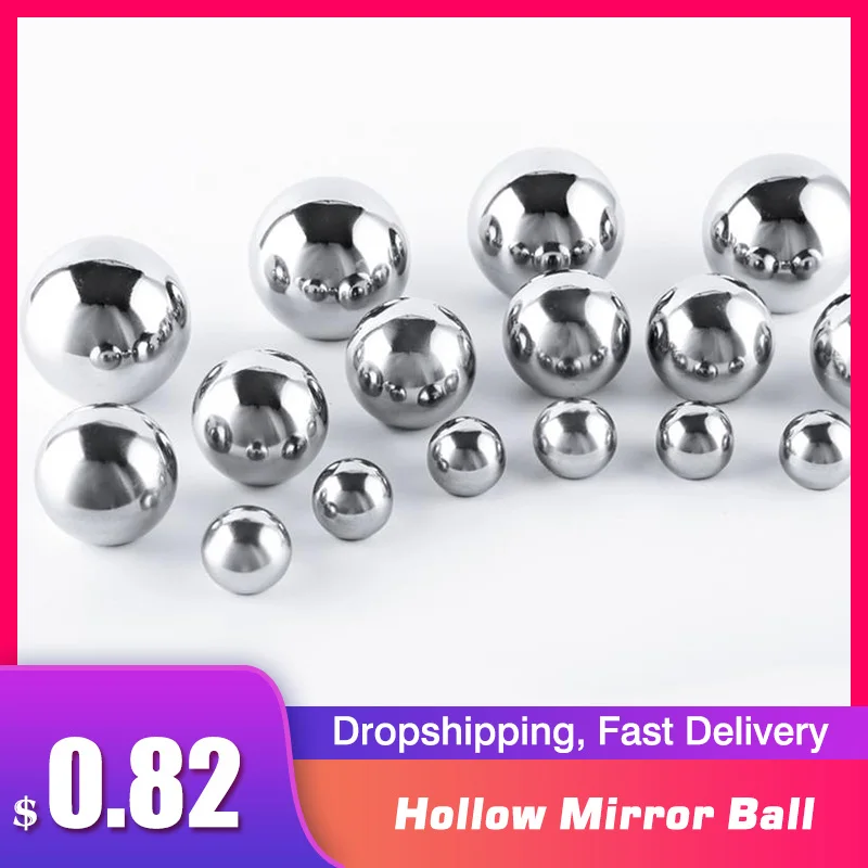 304 пустотелый шар из нержавеющей стали бесшовный зеркальный Кристальный