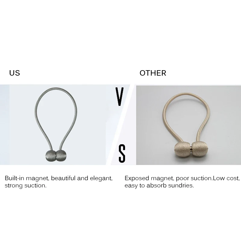 Горячие пряжки для занавесок 2020 новейшие магнитные жемчужные шаровые шторы Tiebacks