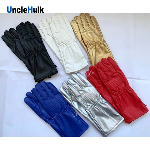 Перчатки из искусственной кожи Super Sentai-только один размер | UncleHulk