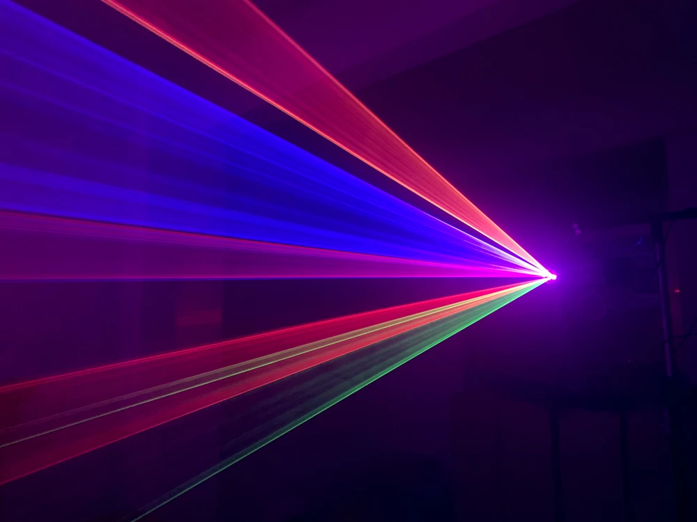 1 Вт rgb Полноцветный анимационный проектор 1 Вт DJ светильник лазерный rgb лазерные диджейские огни dmx луч светильник многоцветный