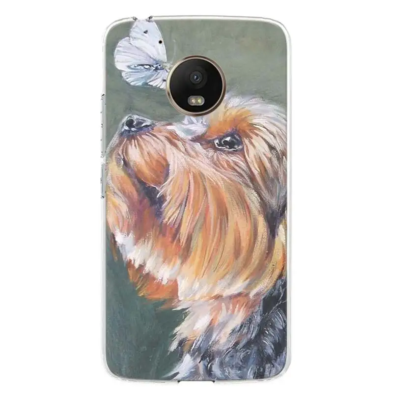 yorkshire terrier dog phone case for motorola moto one fusion plus vision g9 power g8 g7 play g6 g5 g5s e6 cover case shell free global shipping