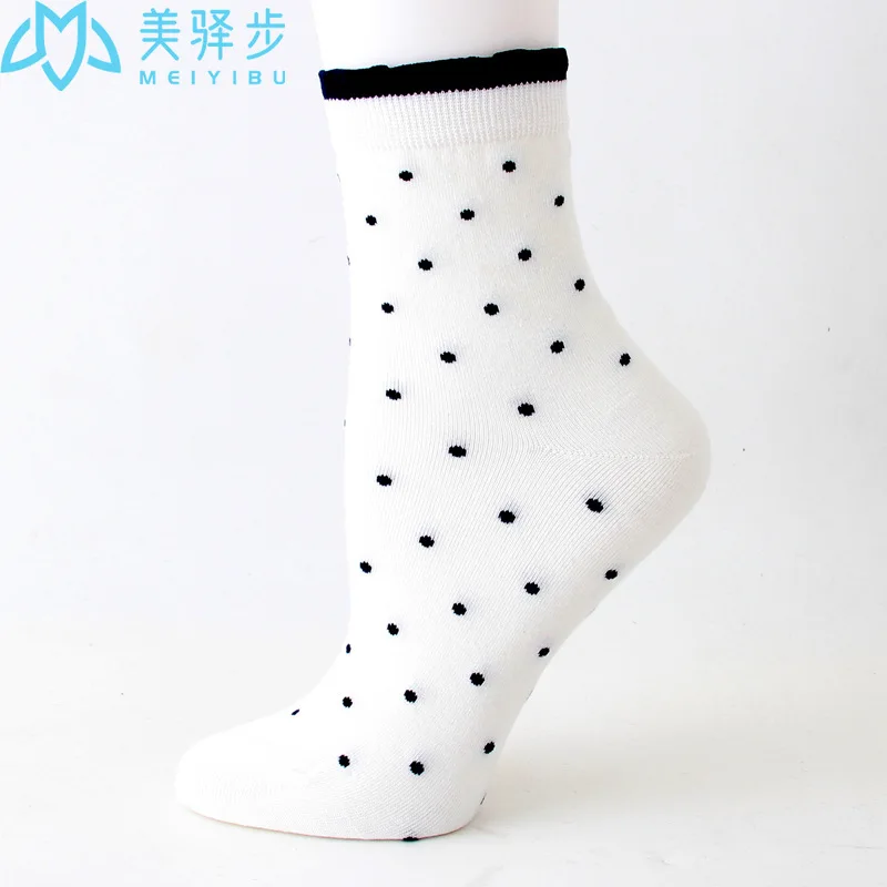 12 Pairs Per Set Socks Dot Women's Socks Manufacturers Sock Cute