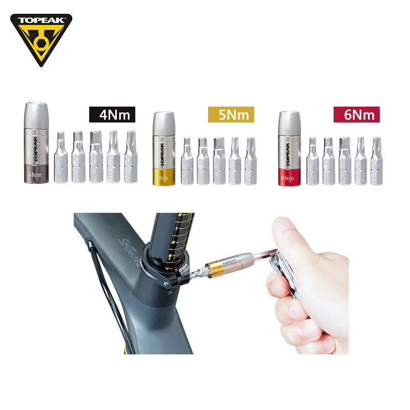 Набор динамометрических ключей Topeak предустановленный динамометрический ключ