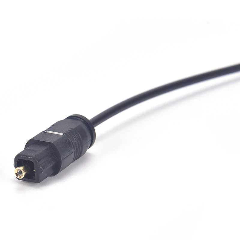 

1M Toslink Audio Cable Digital Optical SPDIF Audio Cable Wire For Toslink To Mini Plug 3.5mm Audio Connector Cable