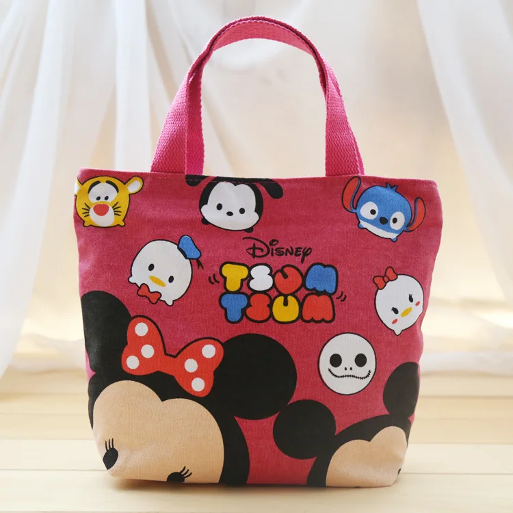 

Disney cartoon insulation bag Mickey cute lunch bag barbecue handbag Outdoor ice picnic tote bag lunch tote