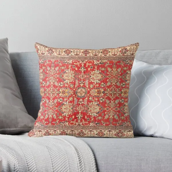 

Turkish Carpet Printing Throw Pillow Cover Car Decorative Hotel Decor Anime Case Throw Fashion Soft Bedroom Pillows not include