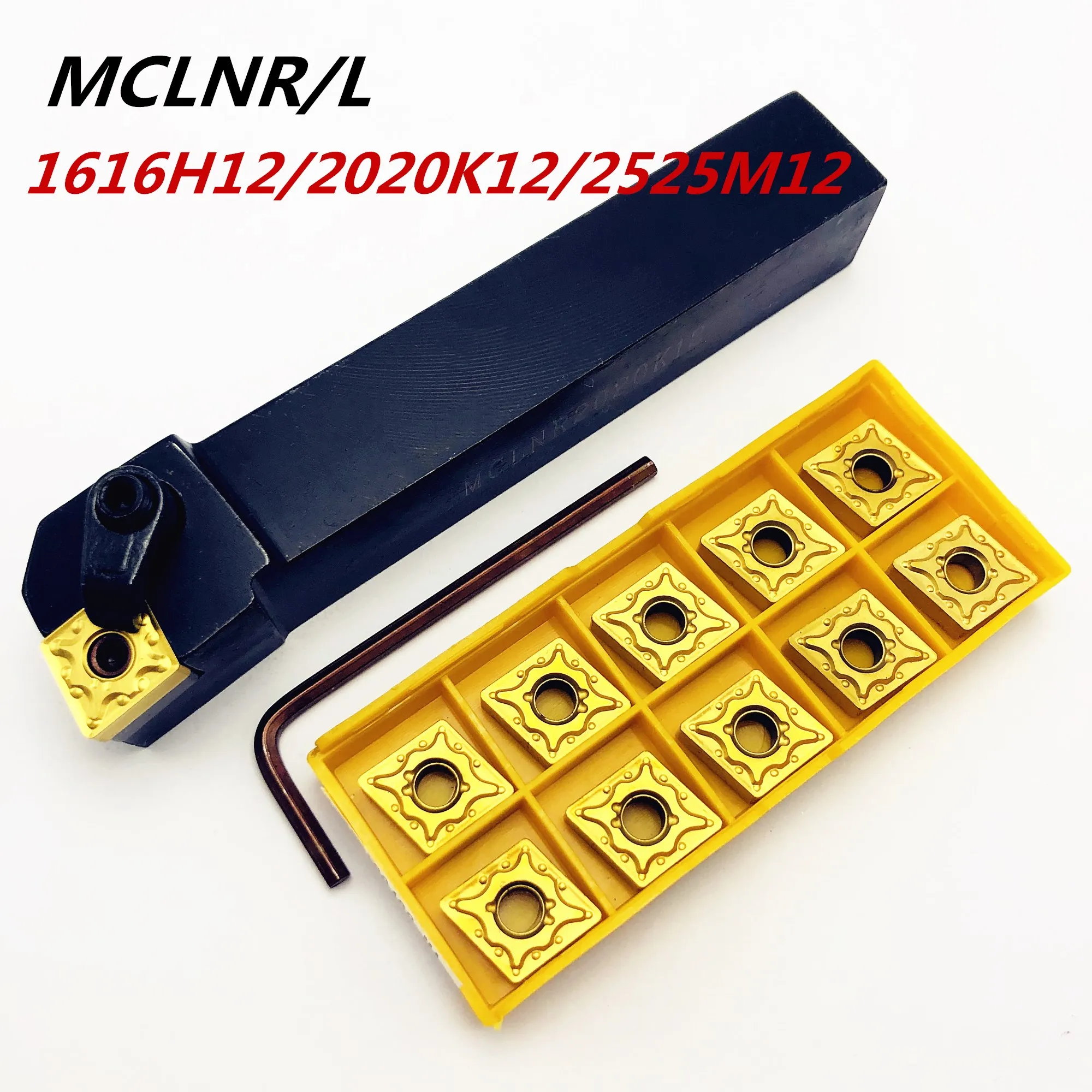 

MCLNR1616H12 MCLNR2020K12 MCLNR2525M12 shockproof external tools holder 95 degree CNC tool holder for CNMG120404/08 lathe tool