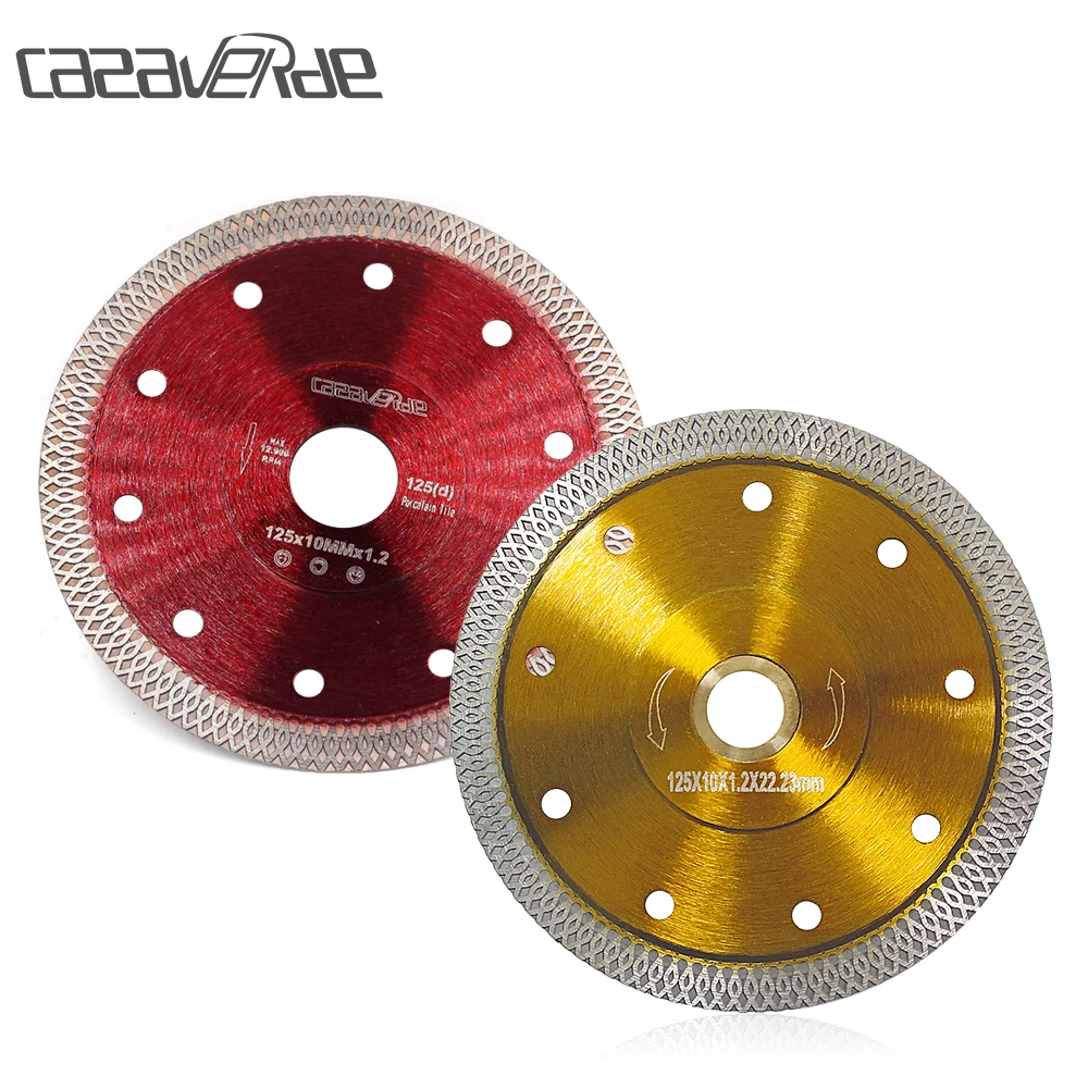 

Casaverde Brand D125mm super thin diamond porcelain ceramic cutting blade for cutting ceramic or porcelain tile