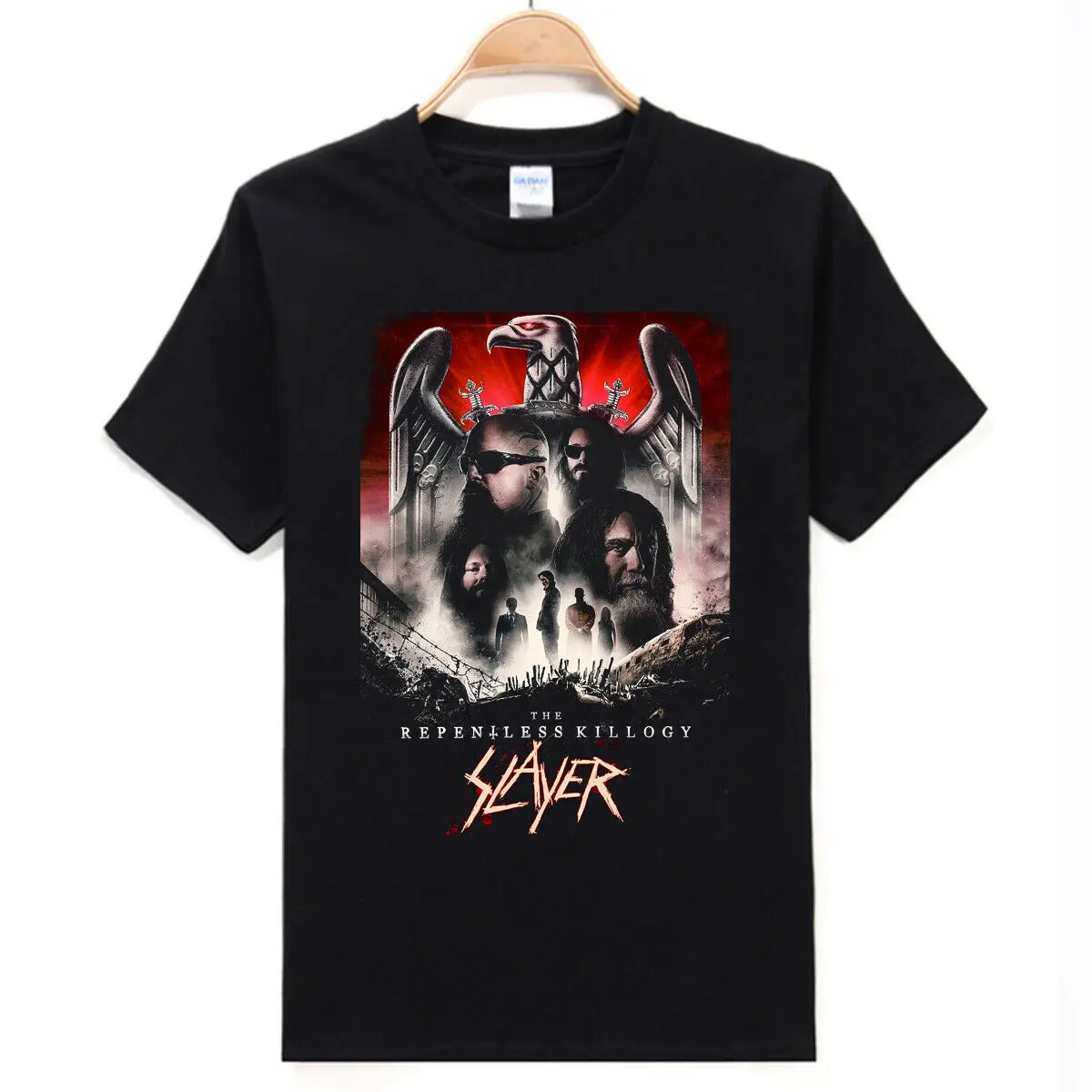Новая футболка Slayer The Repentless Killogy|Мужские футболки| |