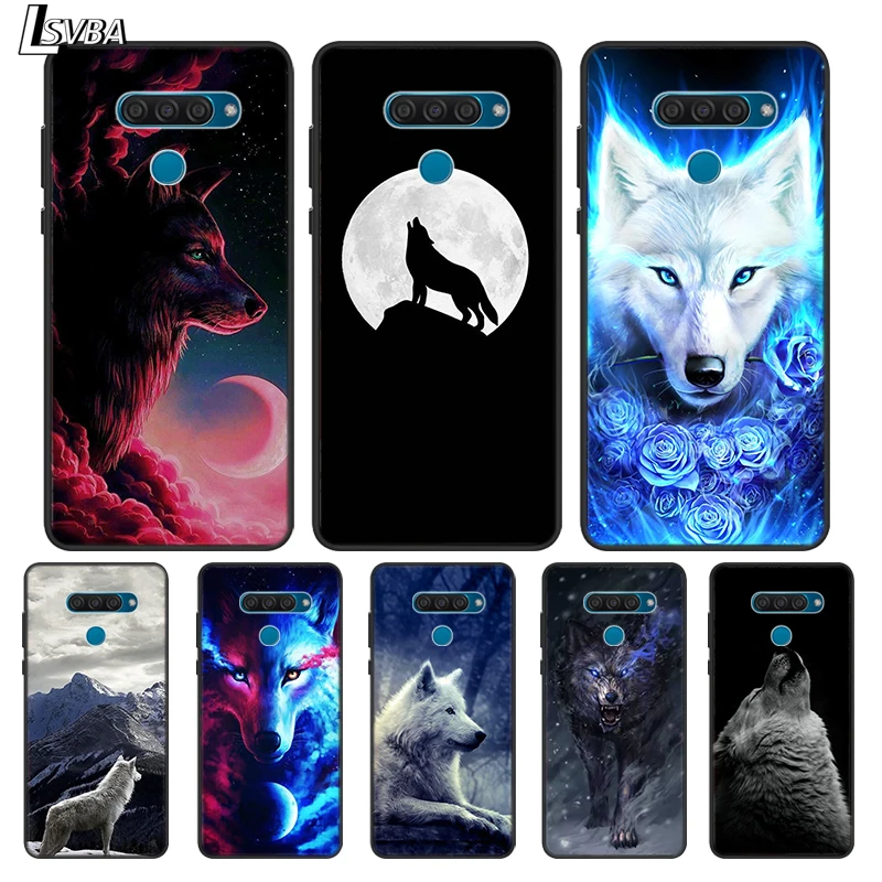 

Moon Wolf Howl For LG K22 K71 K61 K51S K41S K30 K20 2019 Q60 V60 V50S V50 V40 V35 V30S V30 G8 G8S G8X ThinQ Phone Case