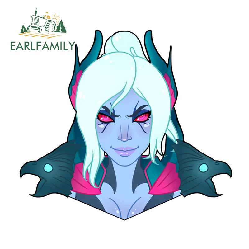 EARLFAMILY 13 см x 11 7 для Lina Dota 2 автомобильная наклейка на окна кондиционер с защитой от