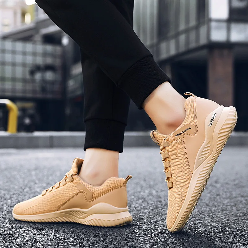 Кроссовки мужские сетчатые дышащие повседневные Вулканизированная подошва