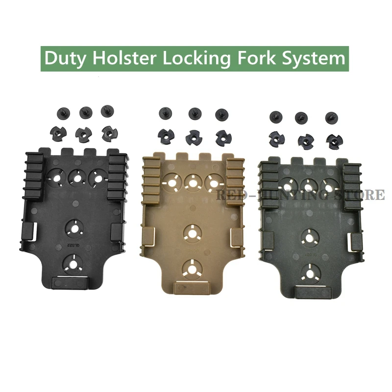 Safa QLS 22 Molle Duty Receiver Plate Coyote коричневый черный кобура для пистолета Quick Kit фондовые