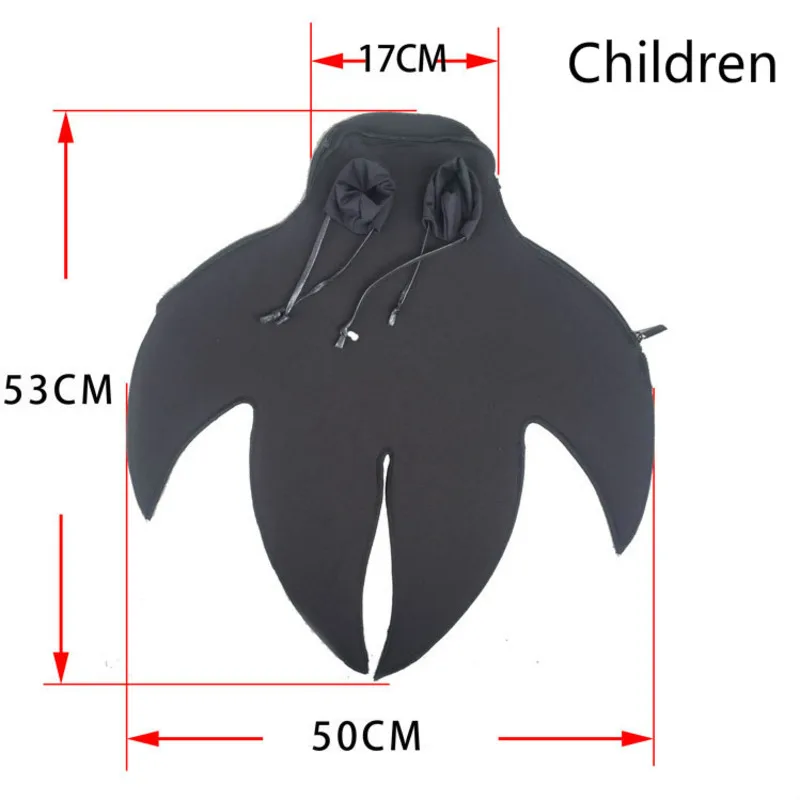 

Children Kid Mermaid Swimming Fins Duck Flippers Rubber Short Swim Fins Size Snorkeling Foot Neutral Flippers Diving Equipment