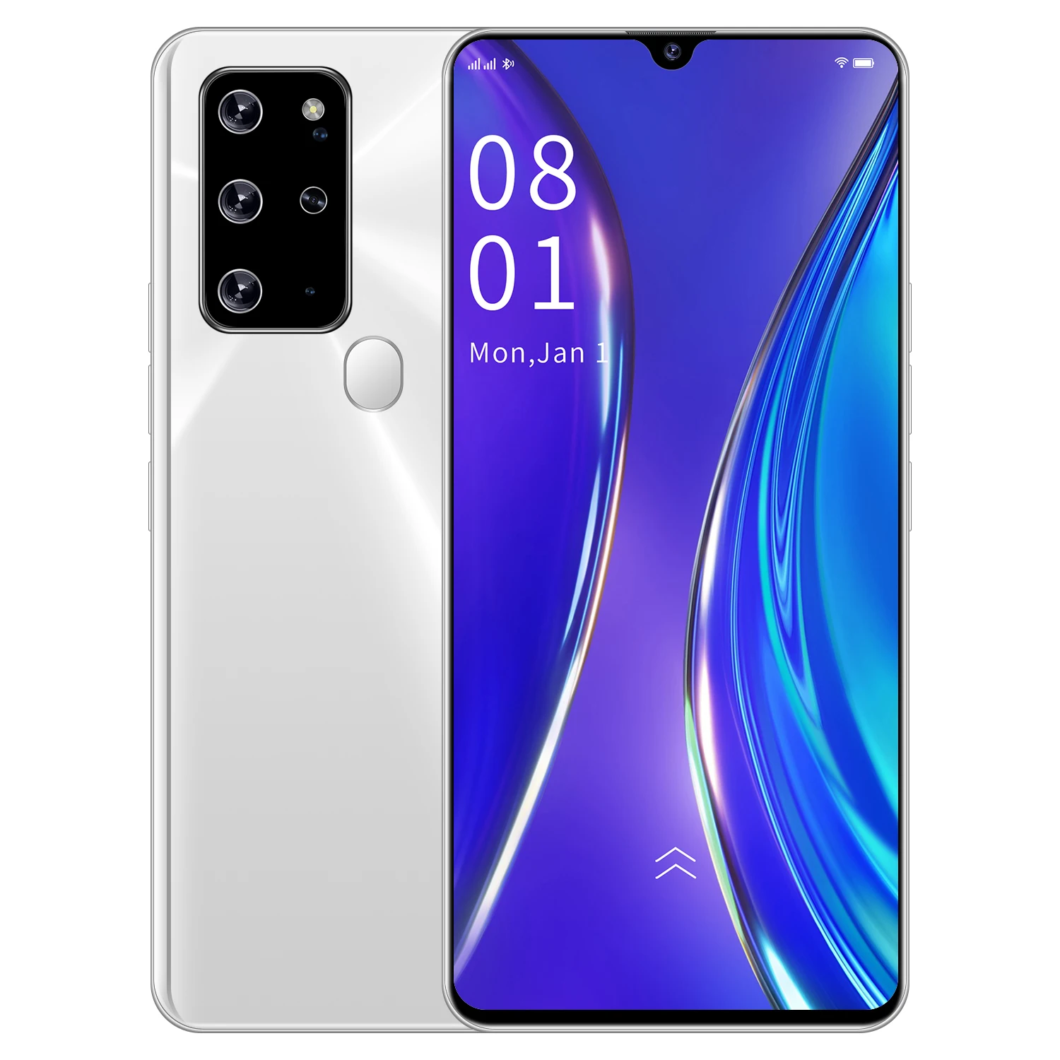 

TEMK P48Pro Smart Phone 6.5 Inch Fingerprint Face Unlock Smart Phones 2021 New 128GB 8 Core 4000mAh Mobile Phone 4G MTK6797