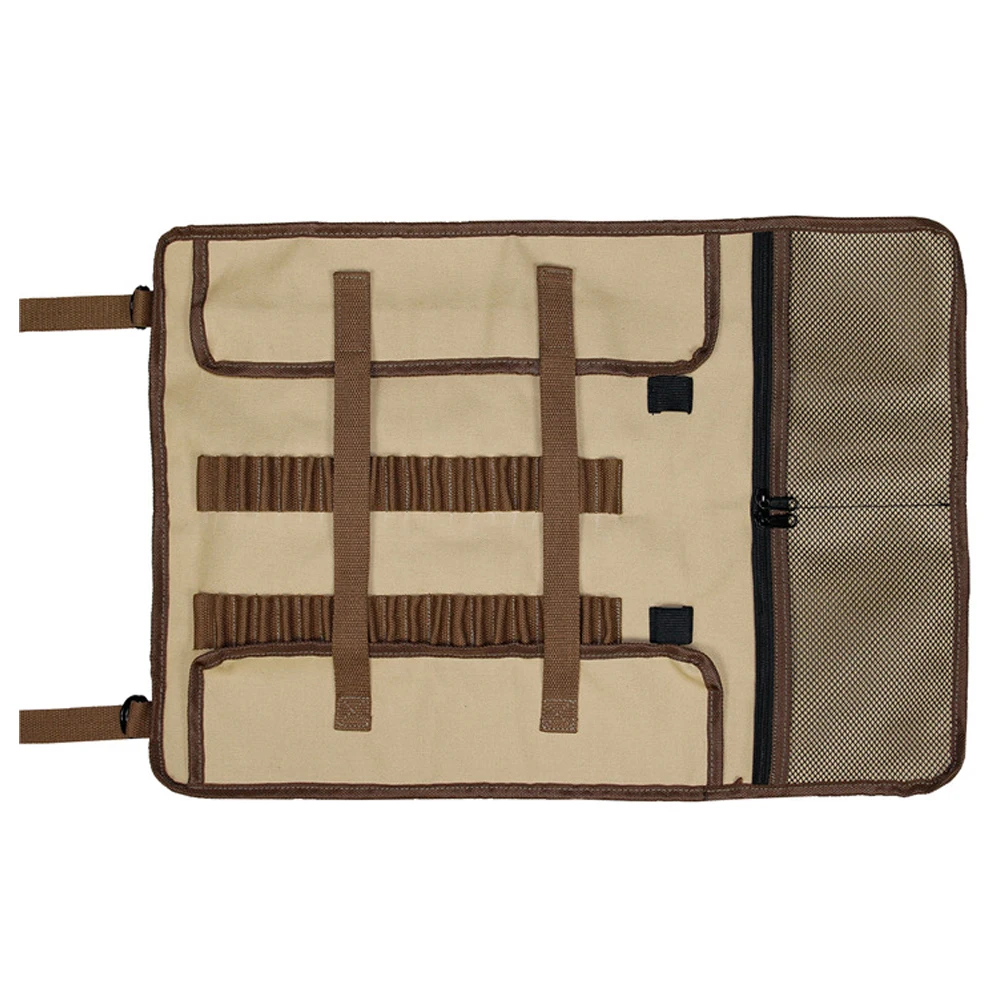 

Outdoor Camping Hiking Tent Peg Nail Storage Bag Tent Hammer Wind Rope Folding Tote Bag With Handle Khaki Drop Shipping