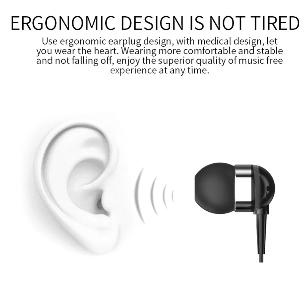 ECos стерео Беспроводная гарнитура Bluetooth звонки напоминают вибрацию износ клип драйвер Auriculares наушники для телефона