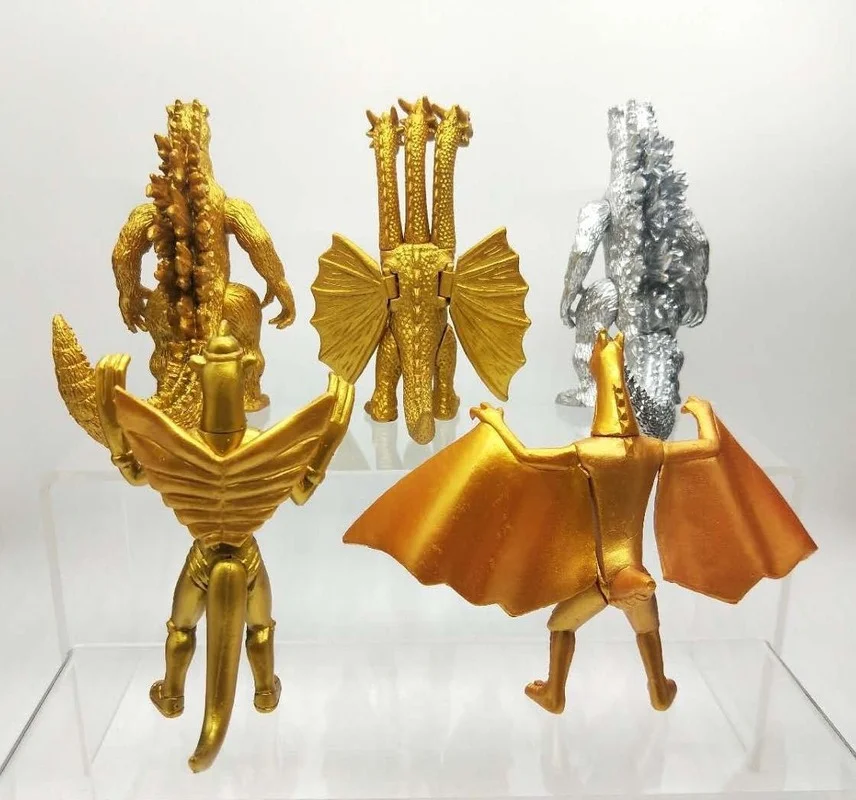 

8-10CM GodzillaS King Ghidorah PVC Model Collectible Action Figure GojiraS Monster Collectible Toy Christmas Gift