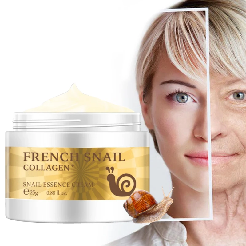 

Snail Face Cream Anti Wrinkle Moisturizer Repair Cream Hyaluronic Acid Anti-aging Nourishing Whitening Firming Skin Care