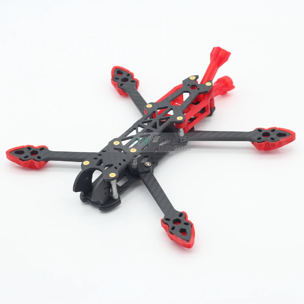 ONEMODEL / LAN MK4 HD 5-дюймовый DIY мини-кросс-дрон с рукавом 5 мм для квадрокоптера с 5-дюймовым винтом FPV Racing.