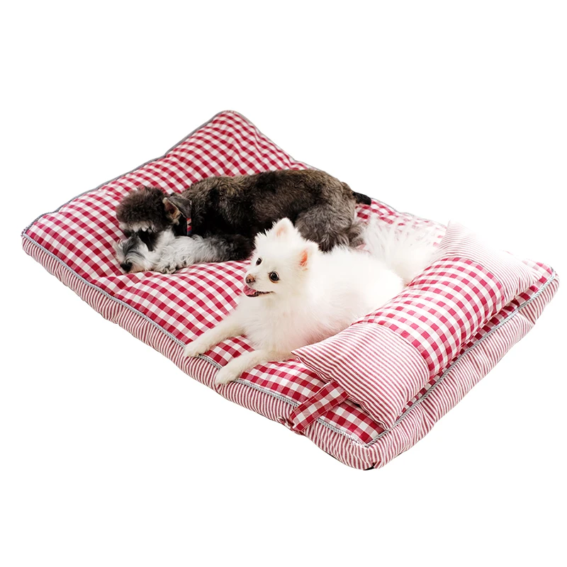 Полностью Съемный и моющийся коврик для домашних животных средний маленький