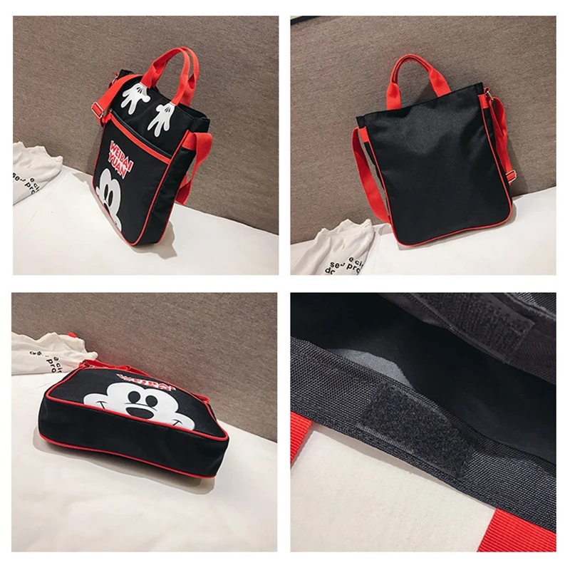 Детская сумка Disney школьные ранцы с мультяшным Микки Маусом для детского сада