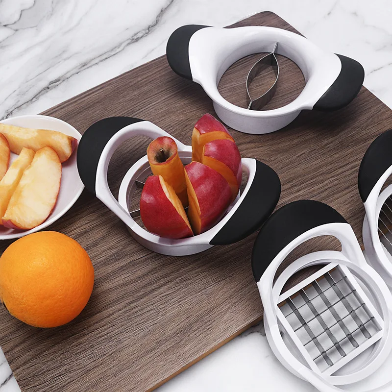 stainless steel fruit cutter apple knife slicer cutting corer cooking vegetable tools chopper kitchen gadgets and accessories free global shipping
