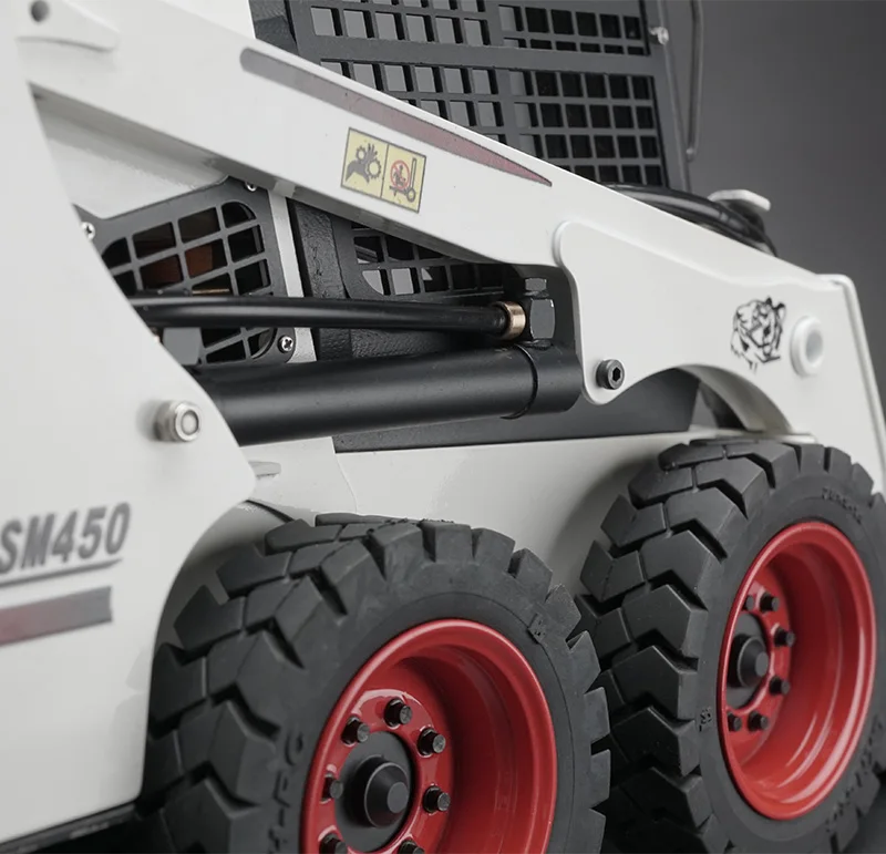 Фото Гидравлический мини-погрузчик Bobcat SM450, высококачественный полностью металлический, с дистанционным управлением, 1/14 №5