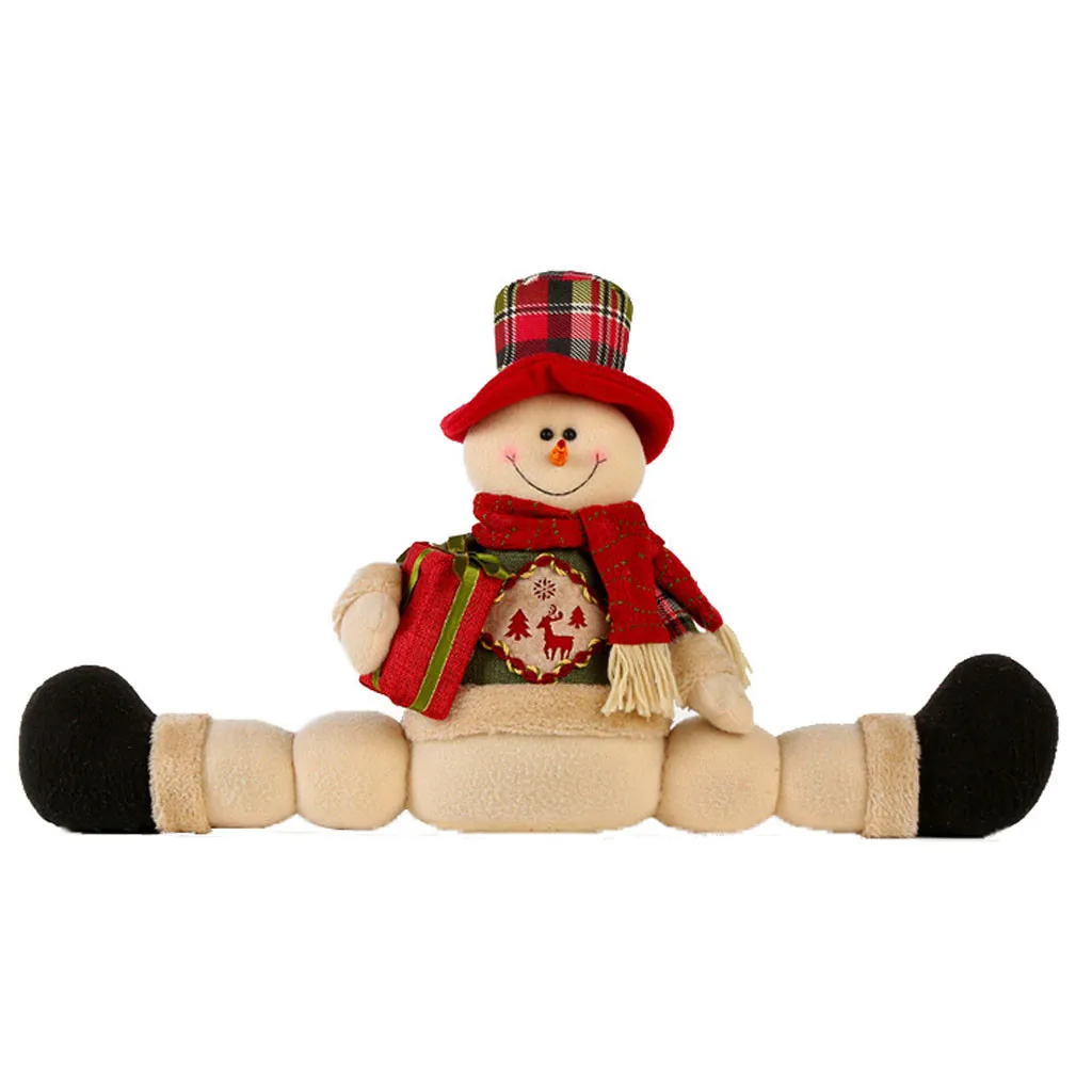

Decorative Door Stopper Snowman/Santa Claus Home Decoration Xmas Gift Sleeping Pillow Christmas gift Children Companion Doll