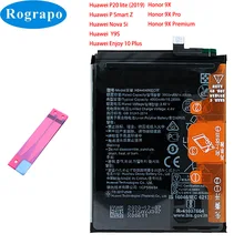 Original 4000mAh HB446486ECW Mobile Phone Battery For Huawei P Smart Z P20 Lite (2019) Y9S Nova 5i Enjoy 10 Plus Honor 9X Pro