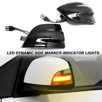 car side mirror turn signal dynamic led lights for ford focus 2 mk2 focus 2 c max auto accessories