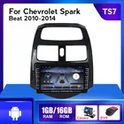 Автомагнитола 2 din, мультимедийный видеоплеер на Android с IPS-экраном для Chevrolet Spark 2010, 2011, 2012, 2013, 2014, GPS-навигация, без dvd