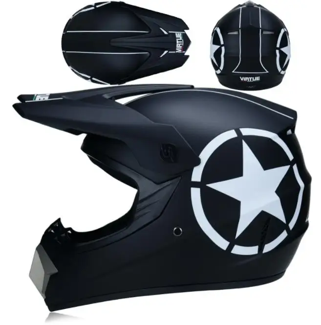 helmet 12 С подарком ребенок мальчики и девочки Мотокросс Защита тела Броня Мото DH MX горный велосипед детский MTB Велоспорт Броня - Цвет: helmet 12