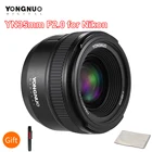 Объектив YONGNUO yn35 мм, фокусный объектив YN 35 мм, F2.0, F2N, AFMF для камеры Nikon F Mount D7100, D3200, D3300, D3100, D5100, D90, объектив YN 35 мм