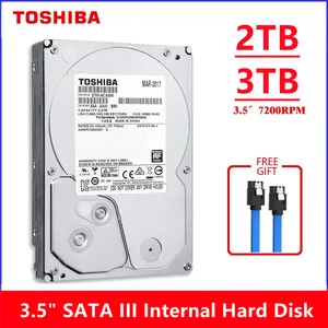TOSHIBA 3TB 2TB DVR NVR CCTV Internal Hard Disk Drive HD 7200RPM 3.5  64MB SATA3 HDD Internal Hard Disk Drive