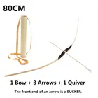 Безопасный Набор из бамбукового лука и стрел, Зеленая Стрела, герой, косплей, уличная спортивная детская игрушка, подарок для мальчиков, сувениры