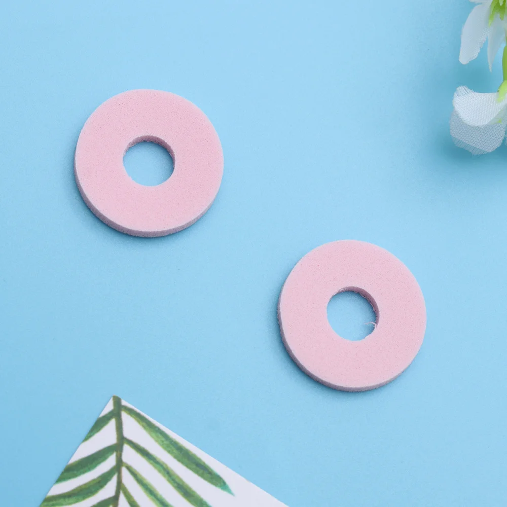 

90Pcs Self-Adhesive Callus Sticker Blister Patch Soft Foam Corn Pads Waterproof Toe Protectors (Round Pink)