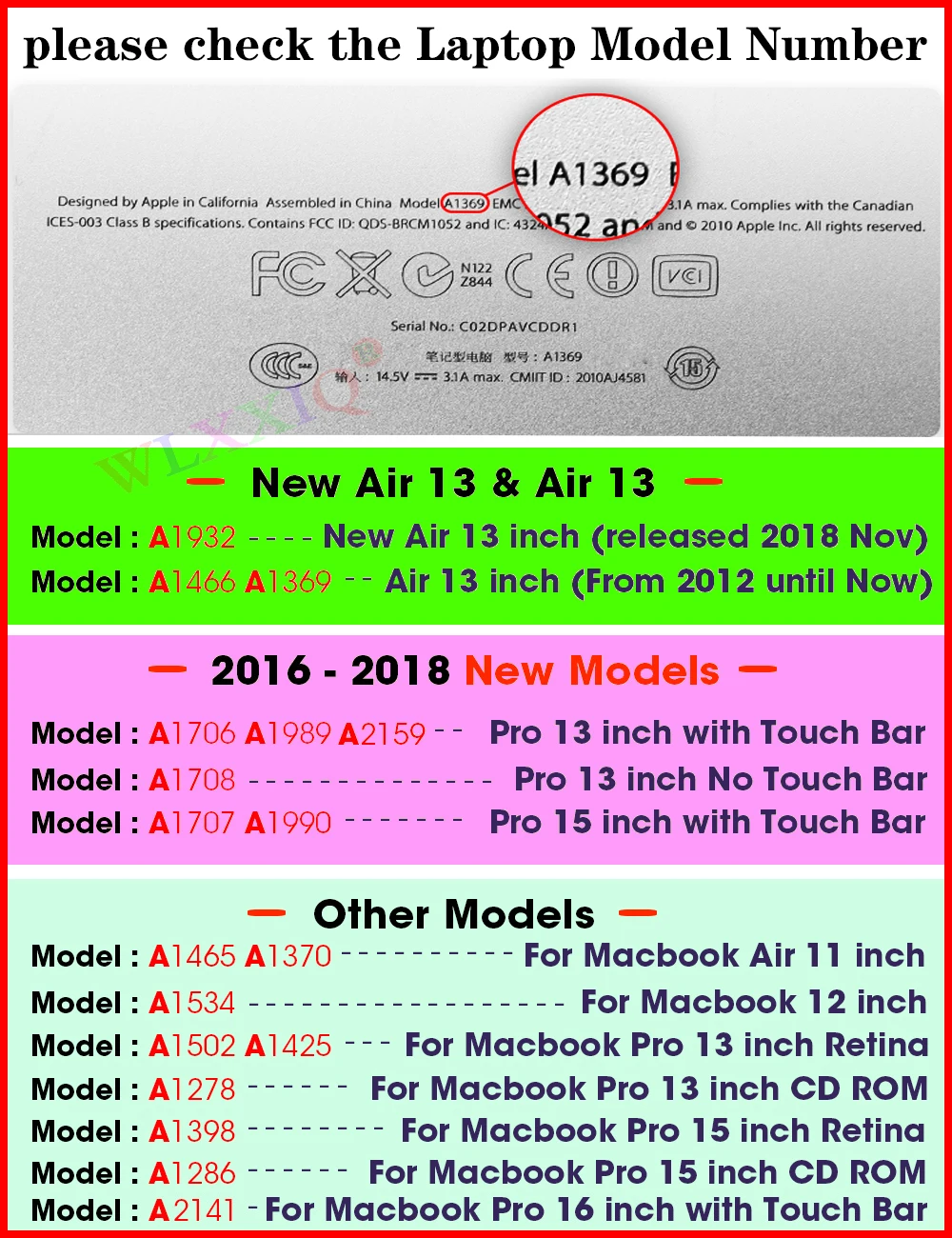 SDYGHHT новый жесткий чехол для ноутбука apple Macbook Pro Retina Air 11 12 13 15 A1369 A1466 Mac New pro