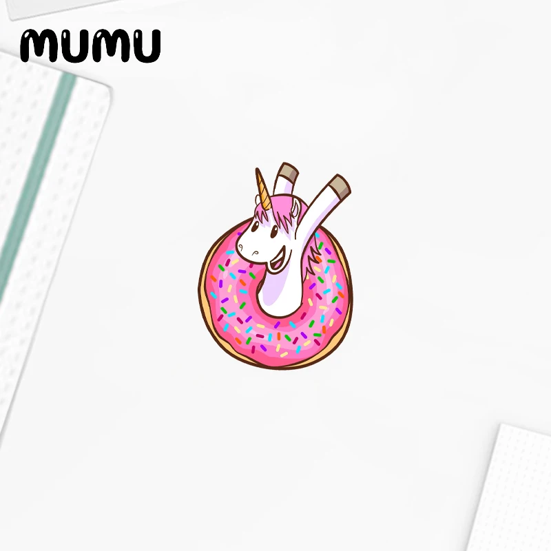 2021 новые милые пончики на лацкан брошь Единорог лиса Мопс Акриловые Броши ручной