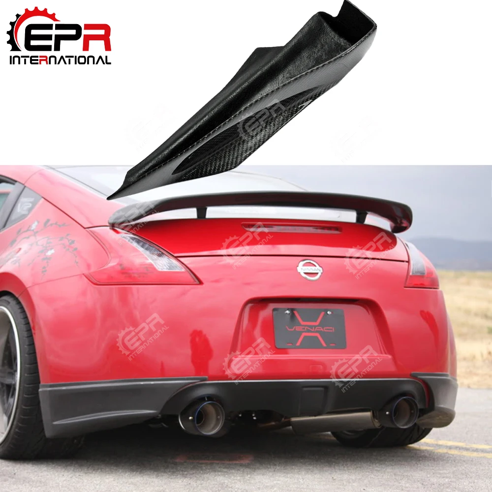 Автомобильный Стайлинг для Nissan Z33 350Z Nis версия 1 углеродное волокно задний бампер