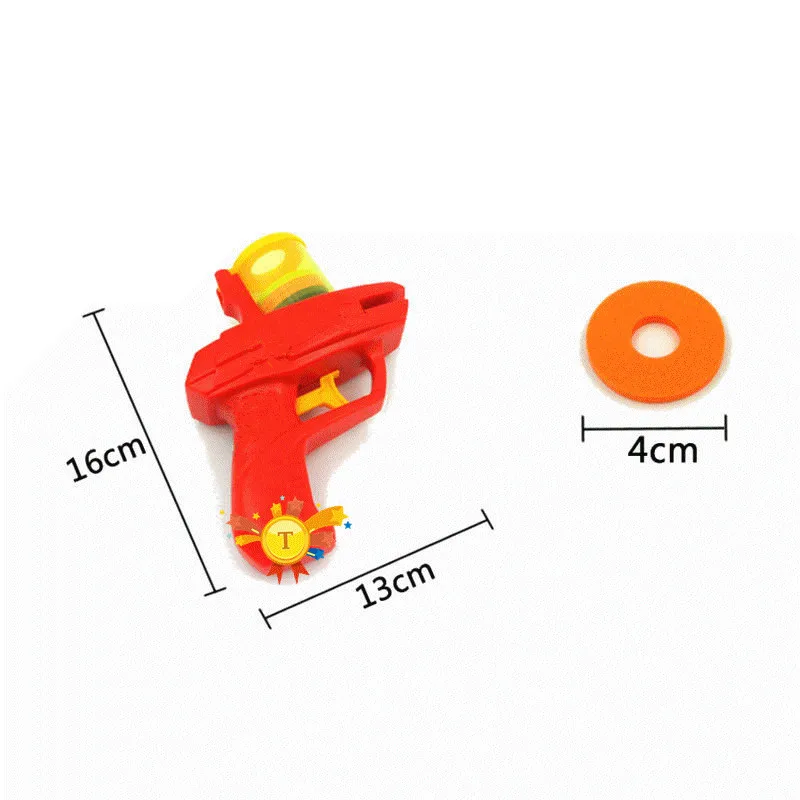 Модные Классические детские игрушки летающая тарелка пистолет EVA мягкие пули
