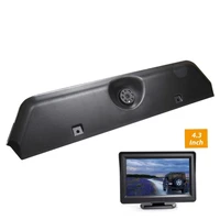freezzmi hd car brake light rear view parking camera for iveco daily 6 daily vi 2015 2019 4 3 inch tft monitor display kit
