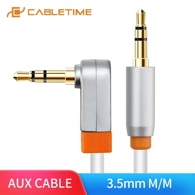 Кабель AUX CABLETIME со штекером 3 5 мм аудиокабель линейный кабель для колонок 90