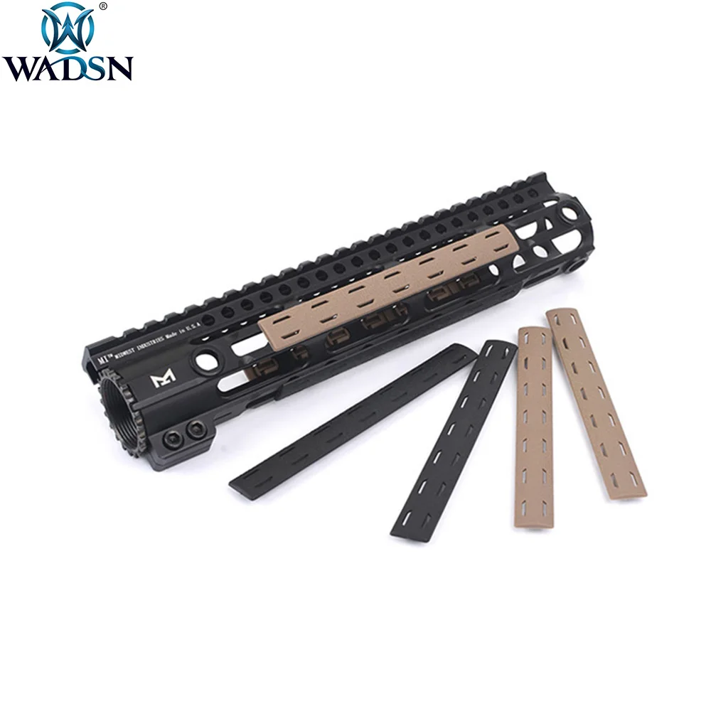 WADSN Airsoft 5 шт./1 лот Тактический Softair полимерный BCM M Lok Панель комплект набор рельс