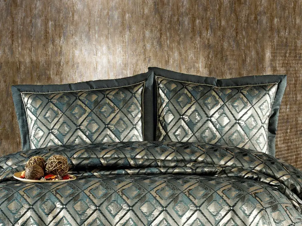 

Siesta Double Bed Cover Set Turquoise