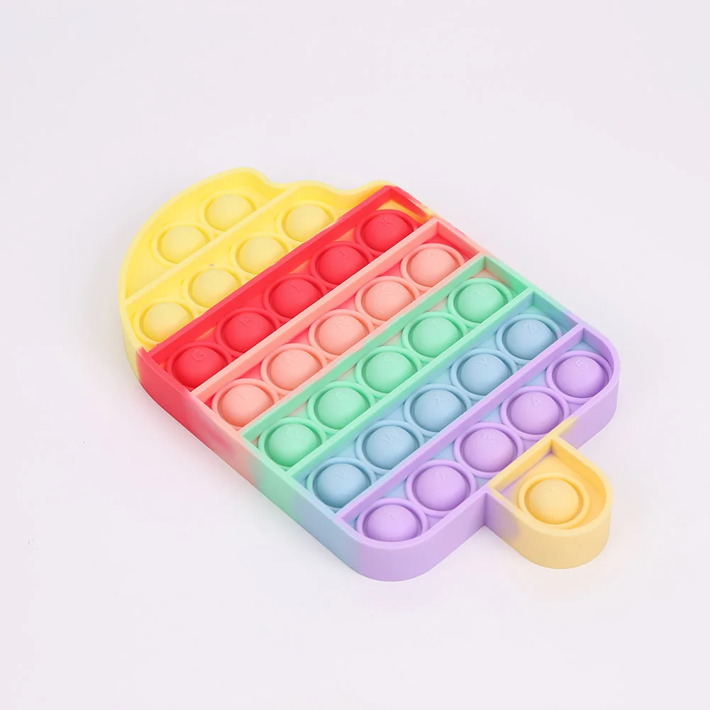 

Push Bubble Sensory Toy Autism Needs Squishy Stress Reliever Toys Adult Kid Funny Anti-stress Fidget Reliver Stress