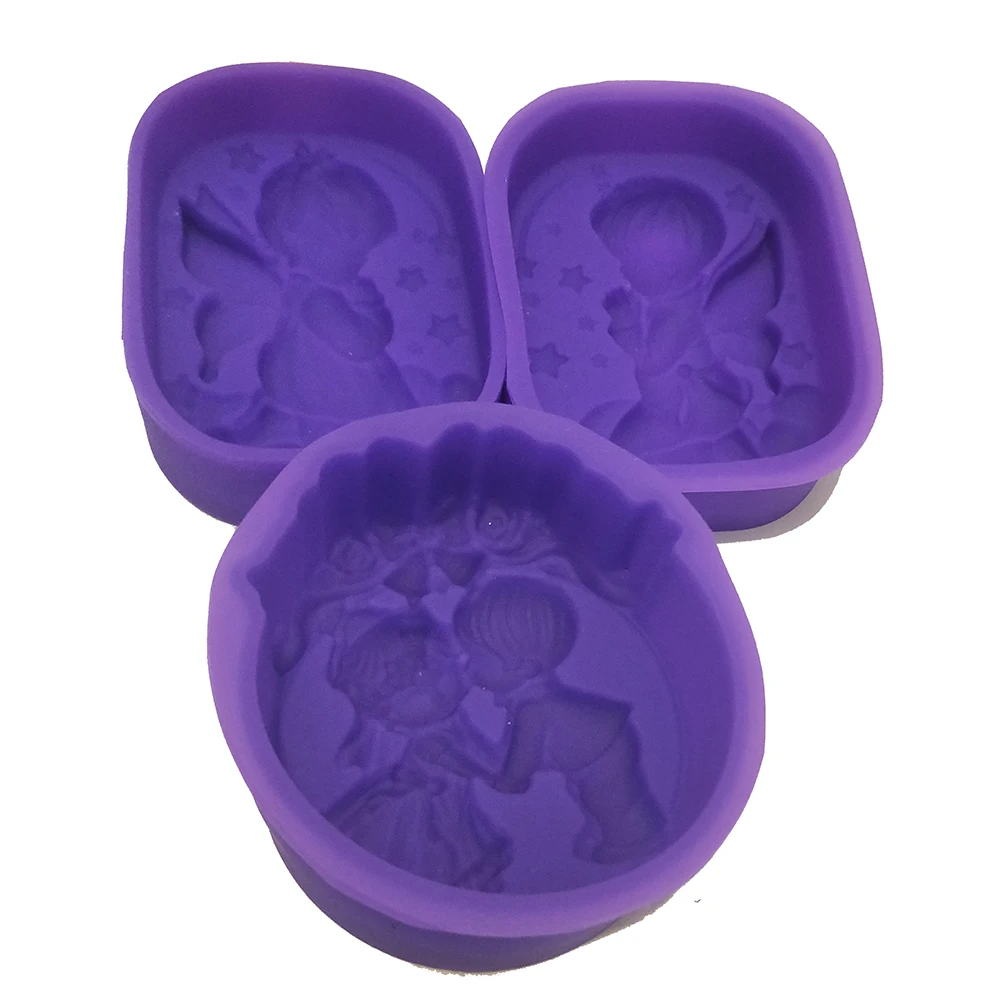1 шт. силиконовая форма ангельский цветок|Формы для мыла| |