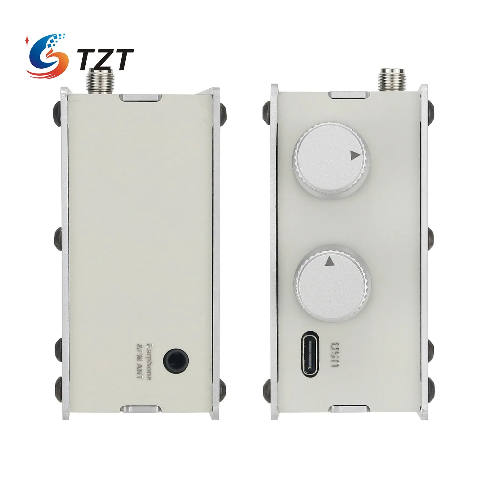 1.10C 50KHz - 2GHZ Malachite Malahit SDR Radio DSP Receiver AM/SSB/NFM/WFM+Speaker + Battery +Metal Case Expansion Board | Электроника