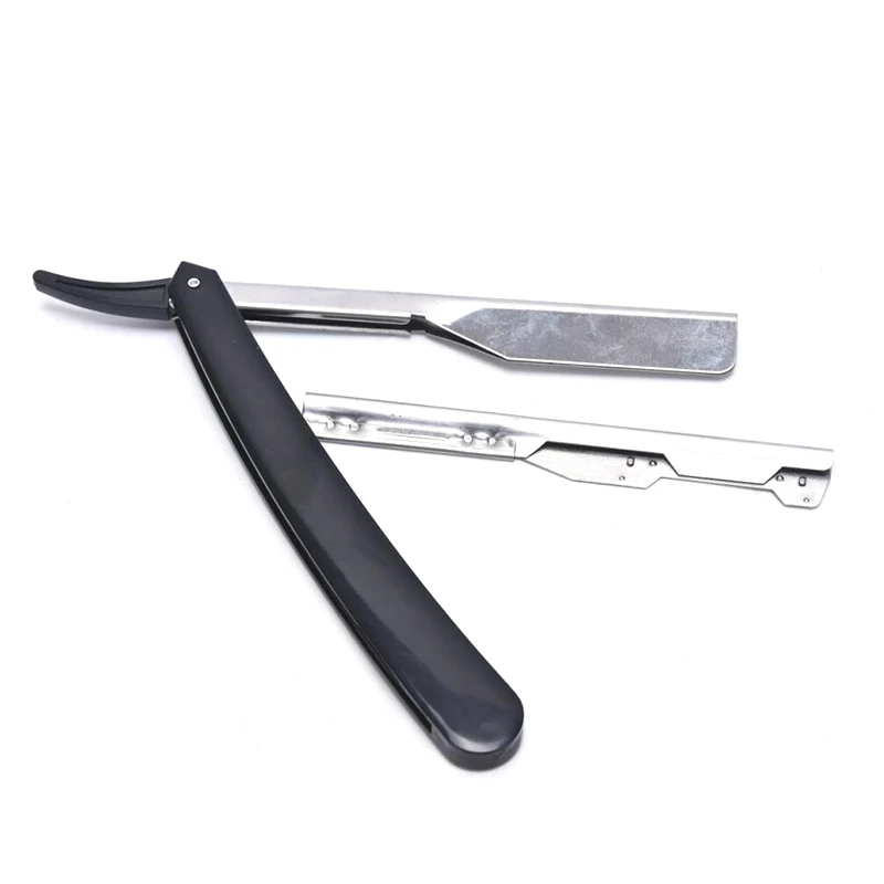 1PCS Pro Manual Shaver Straight Edge Stainless Steel Sharp Barber Razor Folding Shaving Shave With Blade Tool | Красота и здоровье